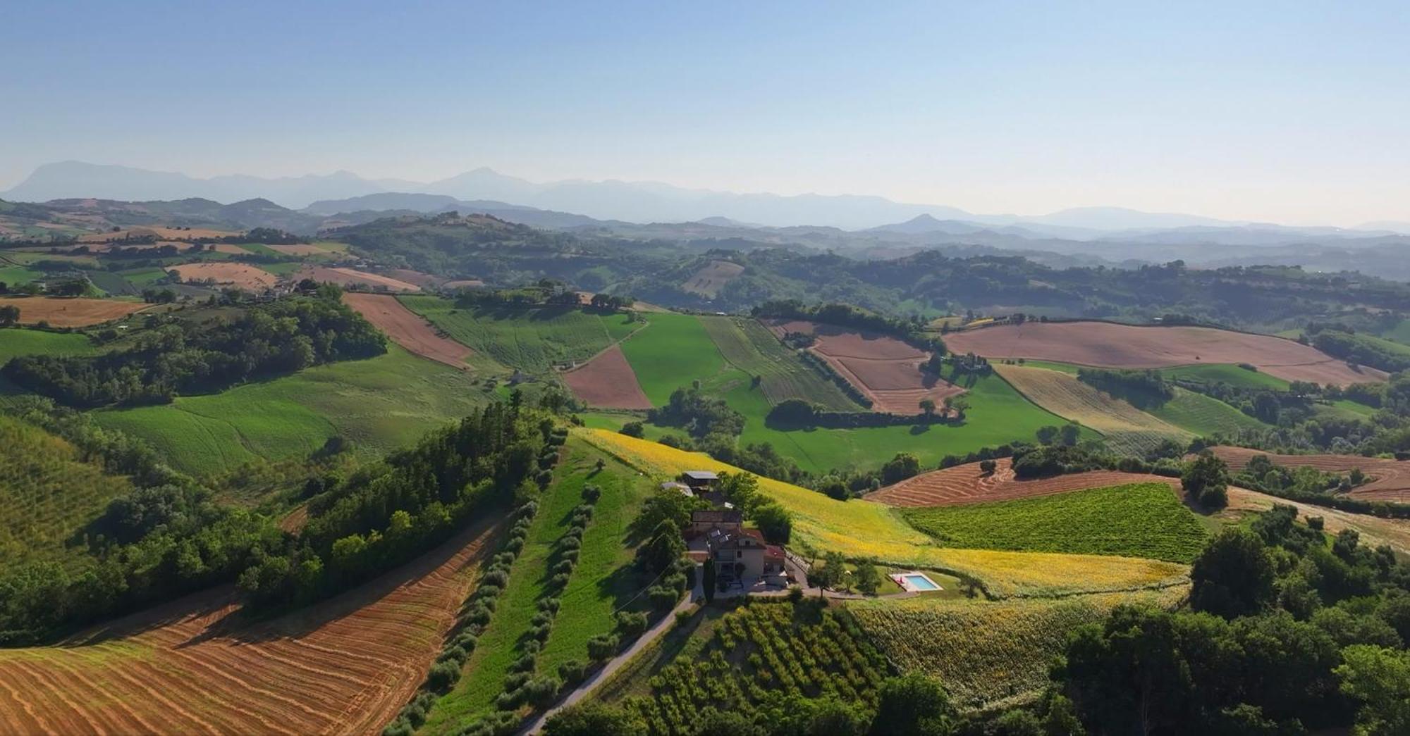Agriturismo Casafaro Petritoli ภายนอก รูปภาพ